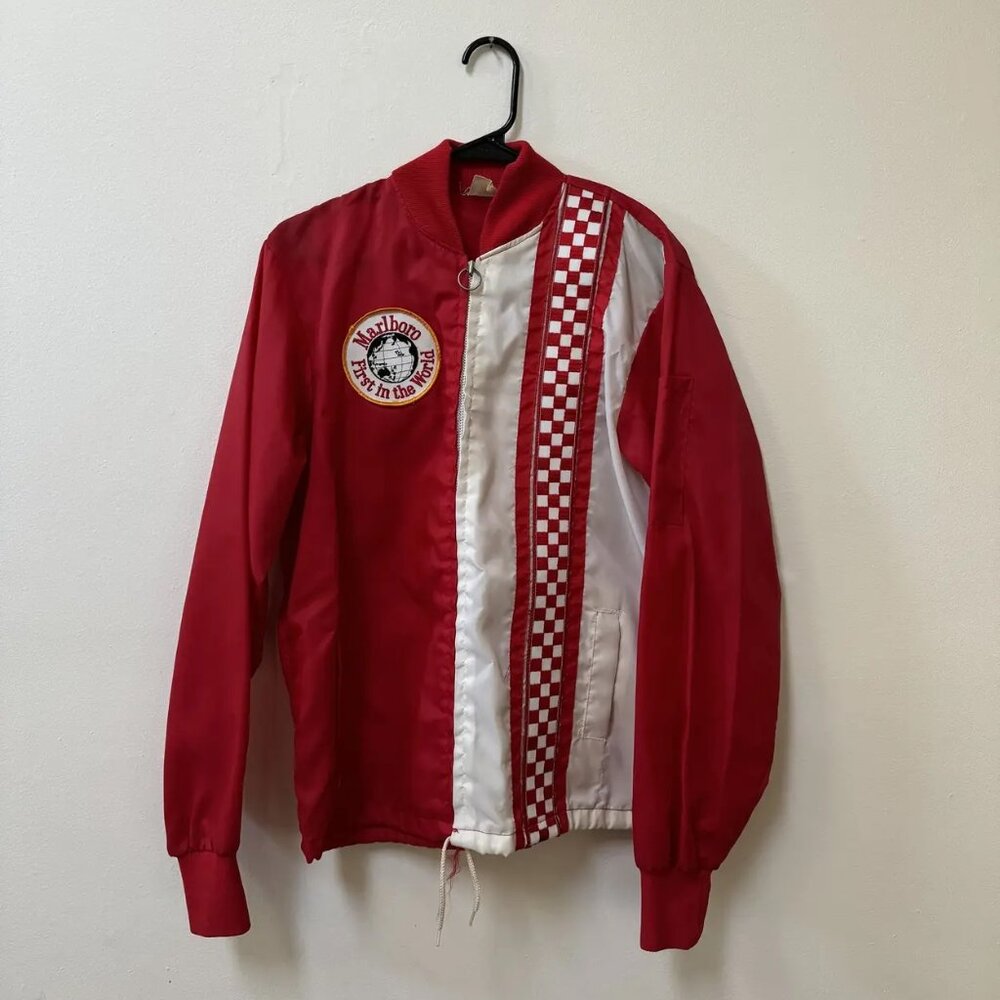 Vintage Red Marlboro Jacket, Medium